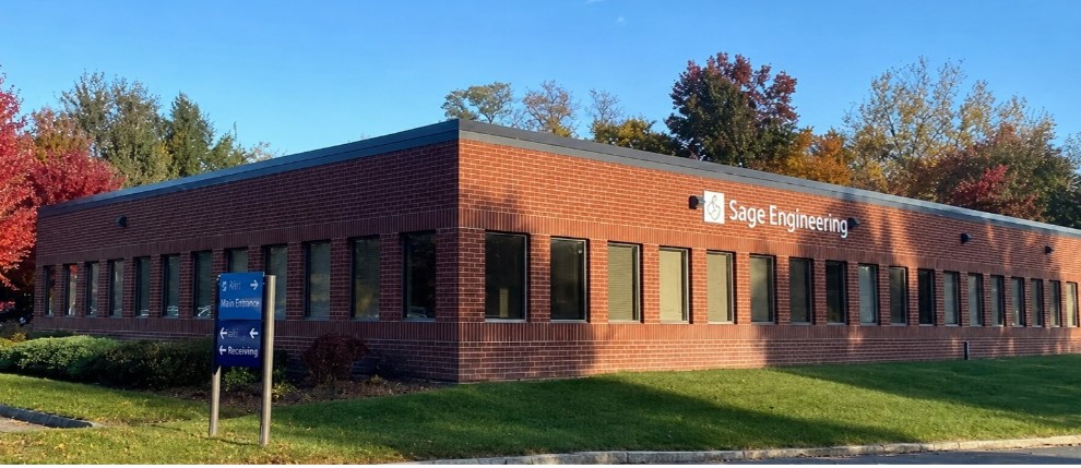 Sage office viewed from Columbia Circle