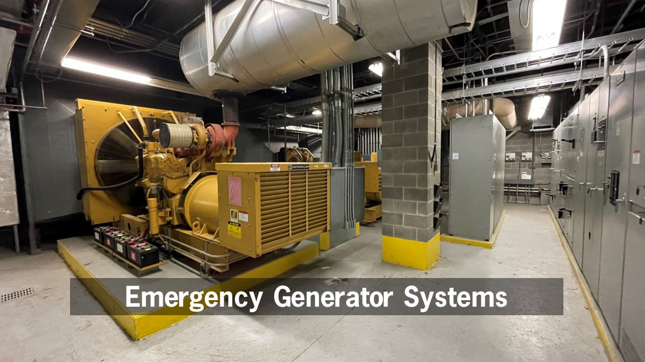 Emergency generator installation